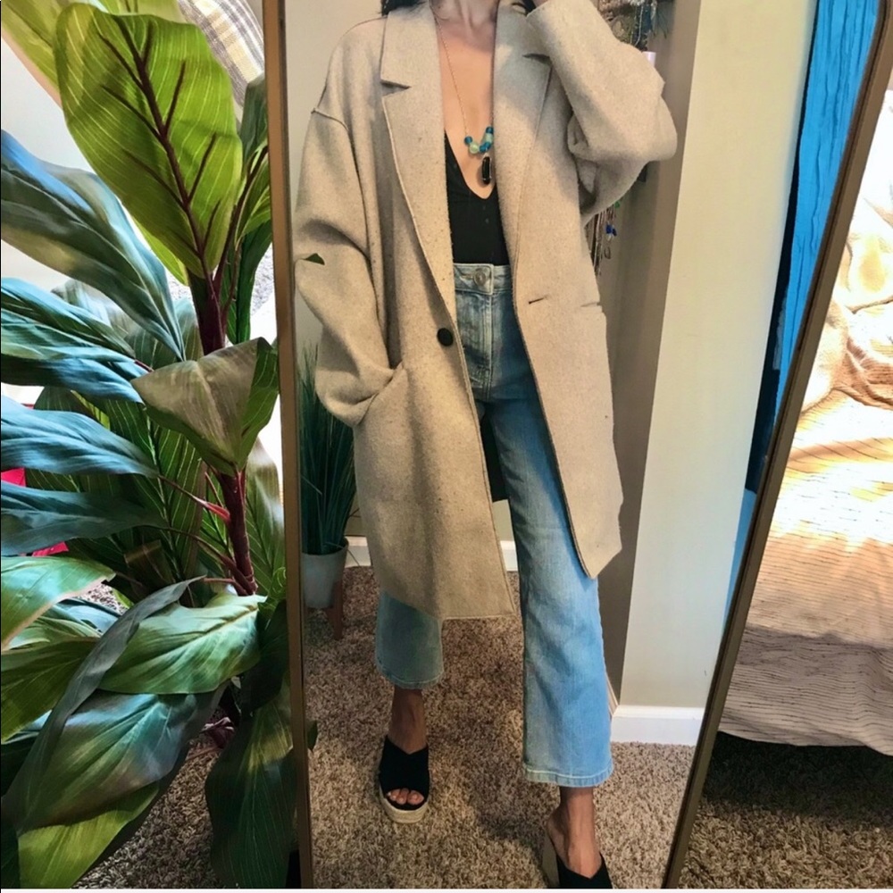 SOLD ❌❌❌❌ Zara TRF soft oversized trench coat